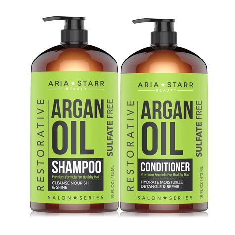 Argan maguc shampoo and conditikner